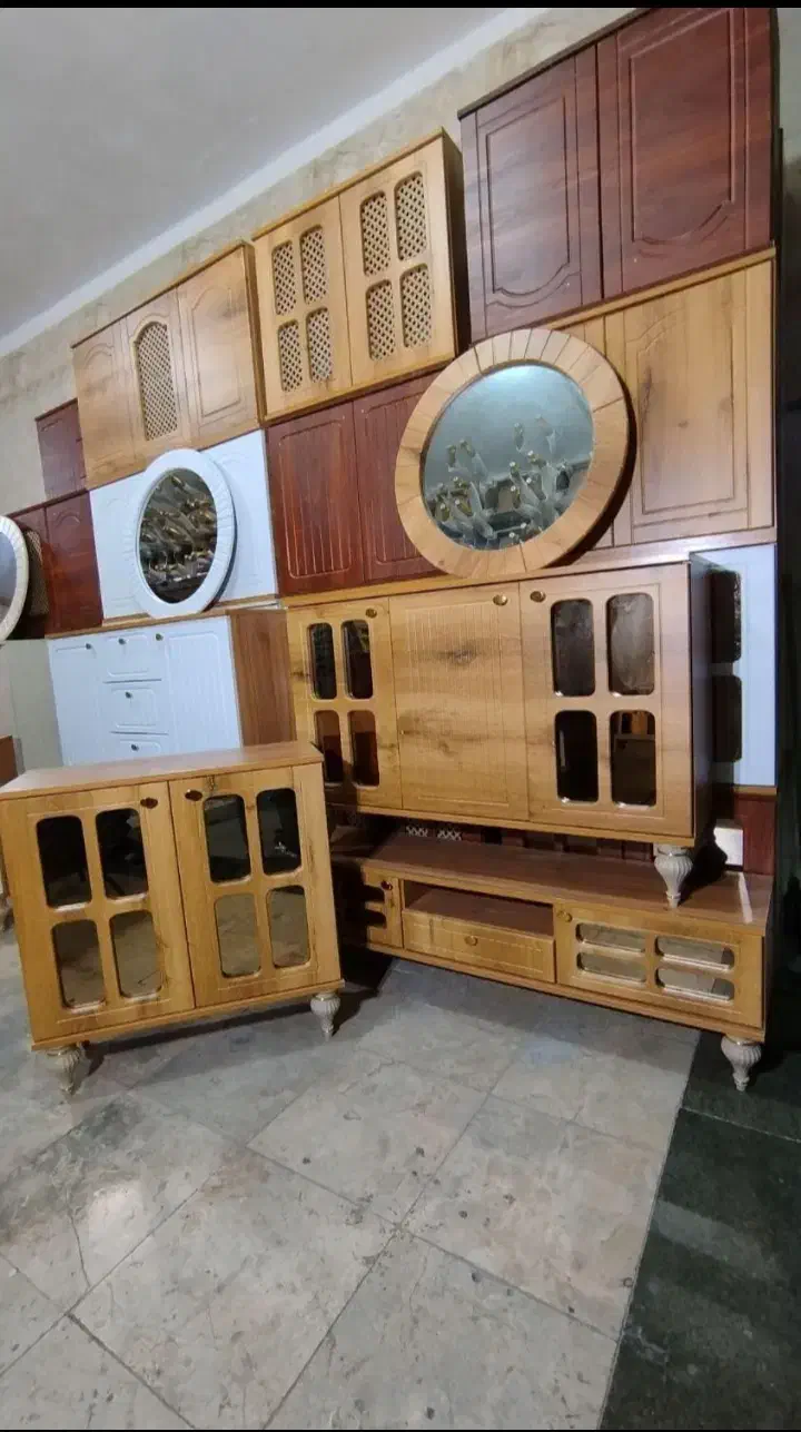 آینه کنسول میز تی وی جاکفشی|بوفه، ویترین، کنسول|آبیک, |دیوار