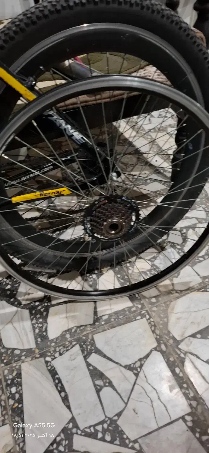 طوقه(چرخ) عقب دوچرخه سایز 26 ۳۲پره|دوچرخه، اسکیت، اسکوتر|چالوس, |دیوار
