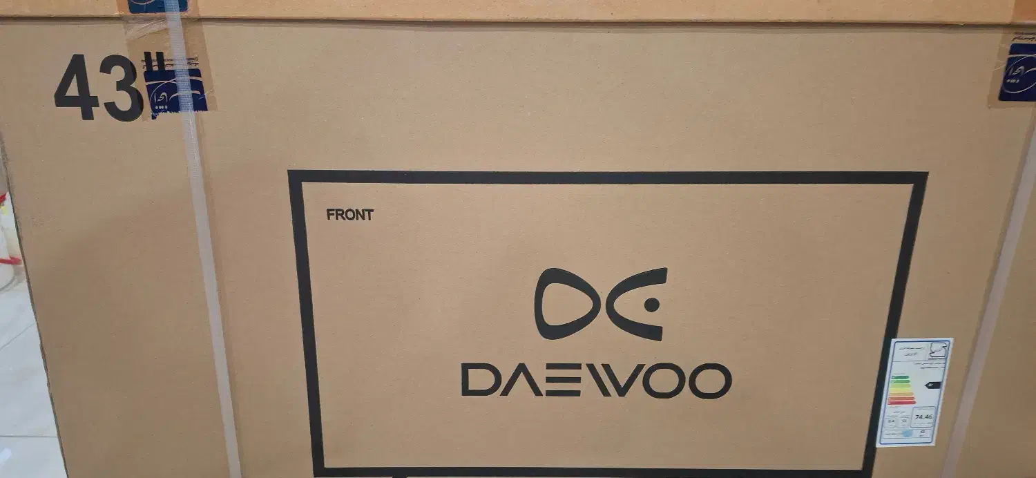 تلوزیون 43 اینچ دوو|تلویزیون و پروژکتور|سلمان‌شهر, |دیوار