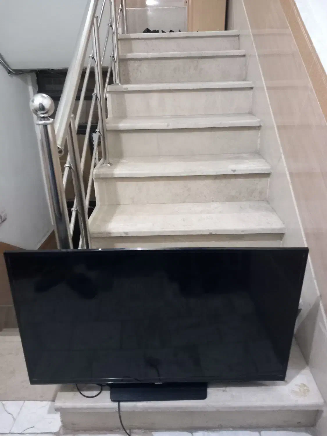 تلوزیون ال ای دی صفحه شکسته|تلویزیون و پروژکتور|قرچک, داوود آباد|دیوار