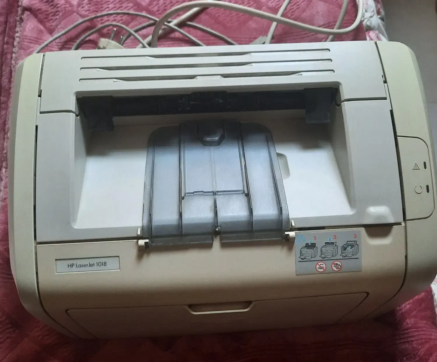 پرینتر اچ پی 1018|پرینتر، اسکنر، کپی، فکس|رشت, معلم|دیوار