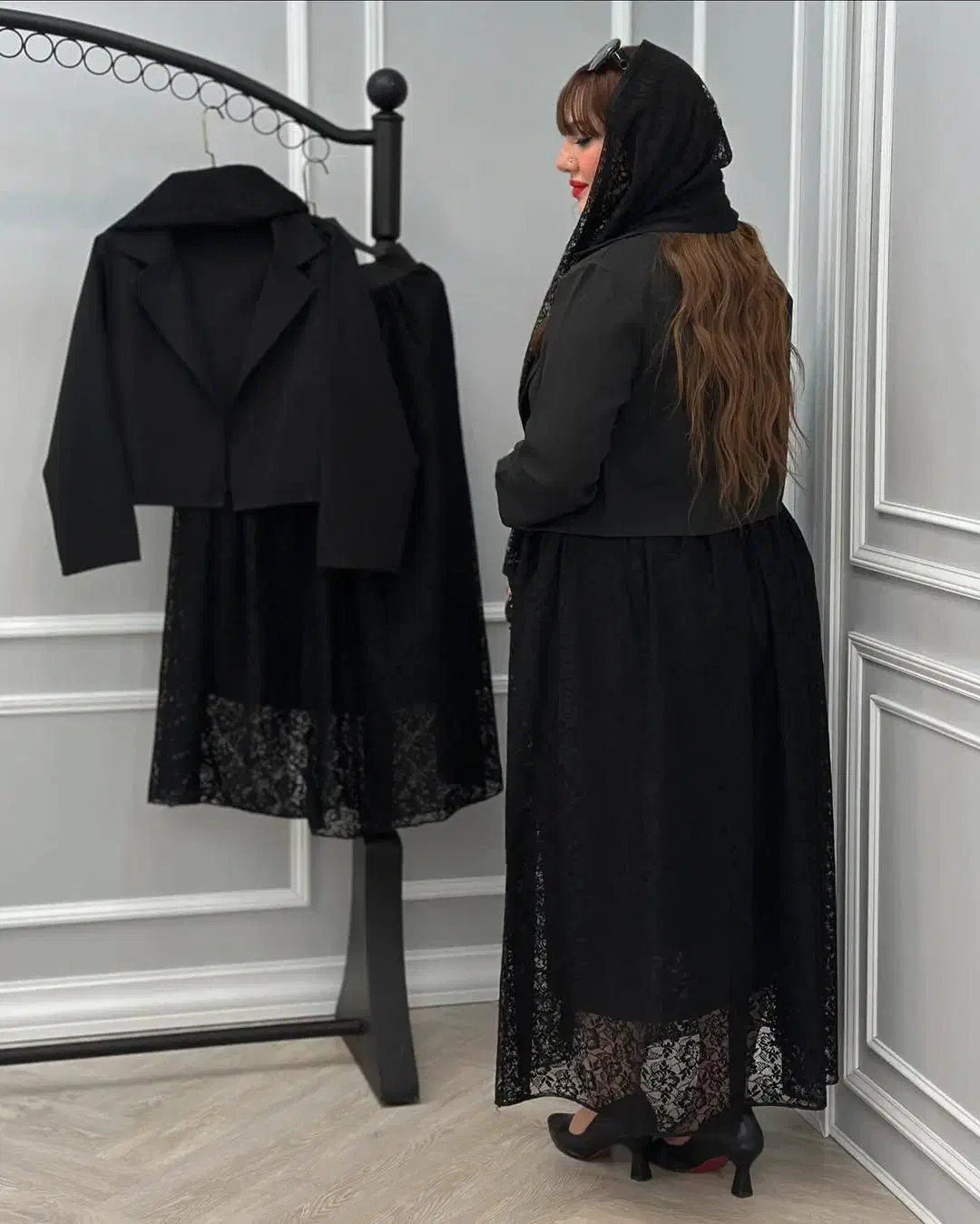 لباس ۳تیکه مزونی|لباس|لالی, |دیوار