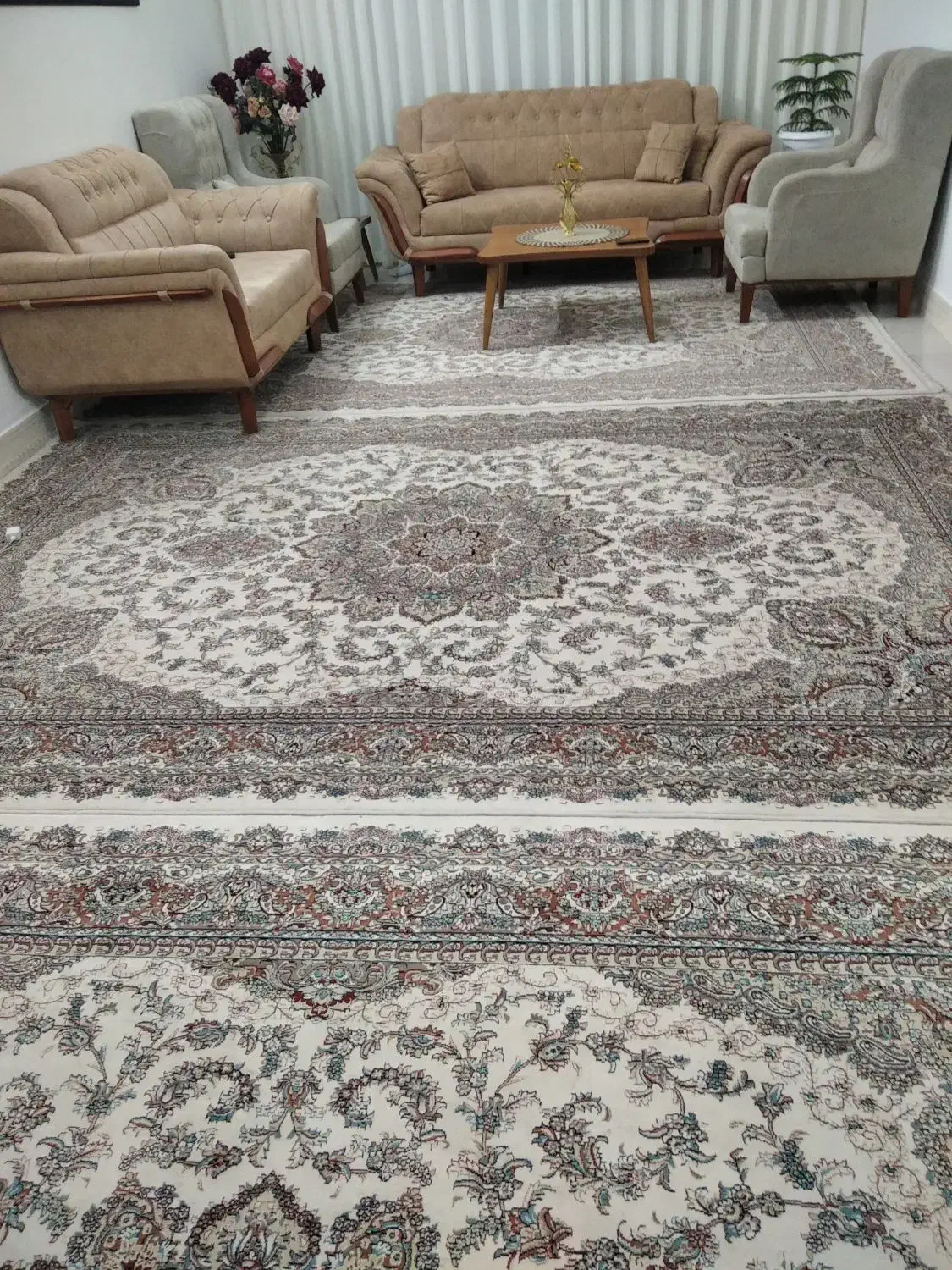 سه عددفرش نه متری سالم|فرش|خمین, |دیوار