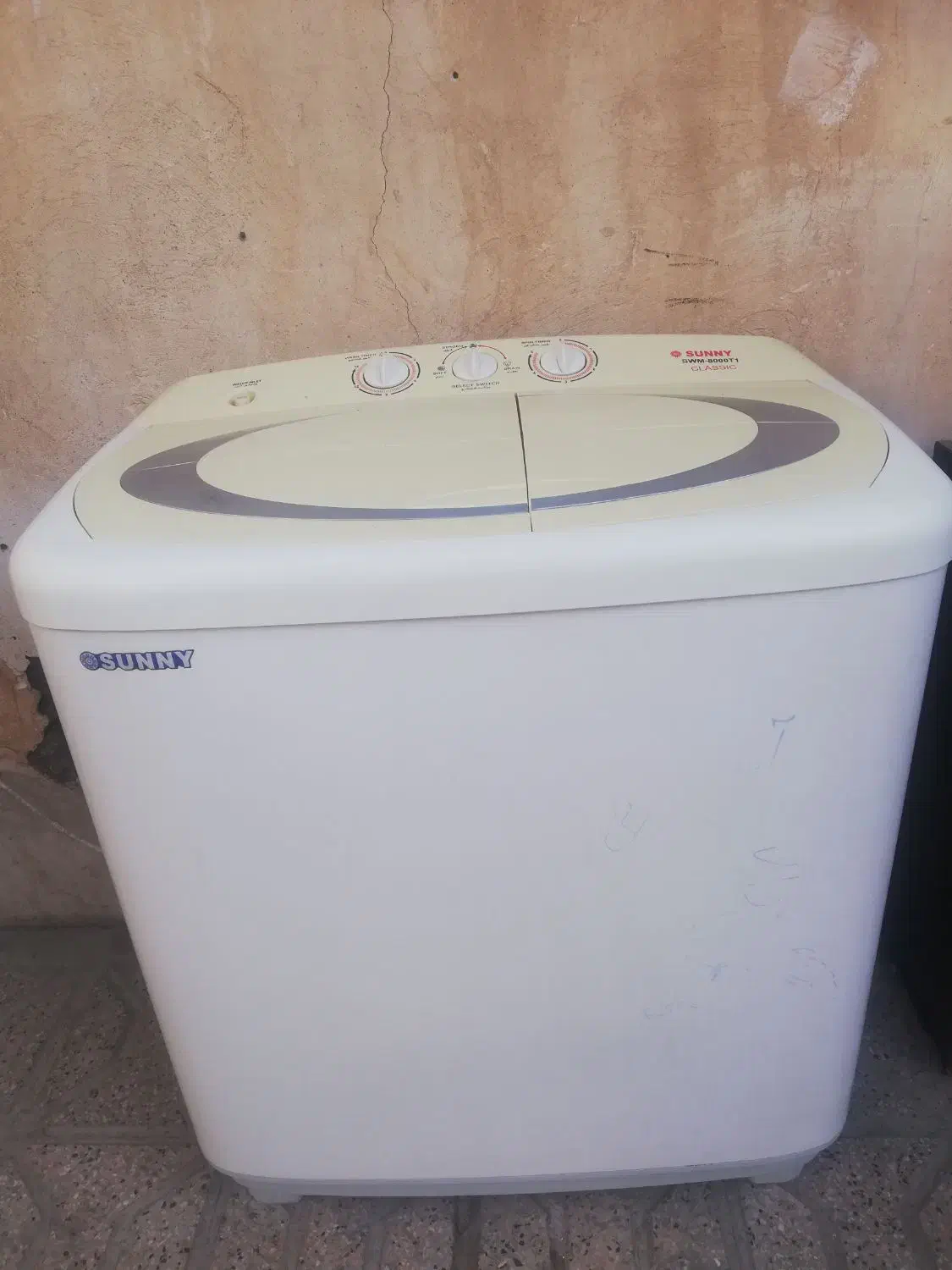 لباسشویی دو قلو سانی|ماشین لباسشویی و خشککن لباس|مشهد, کشاورز|دیوار