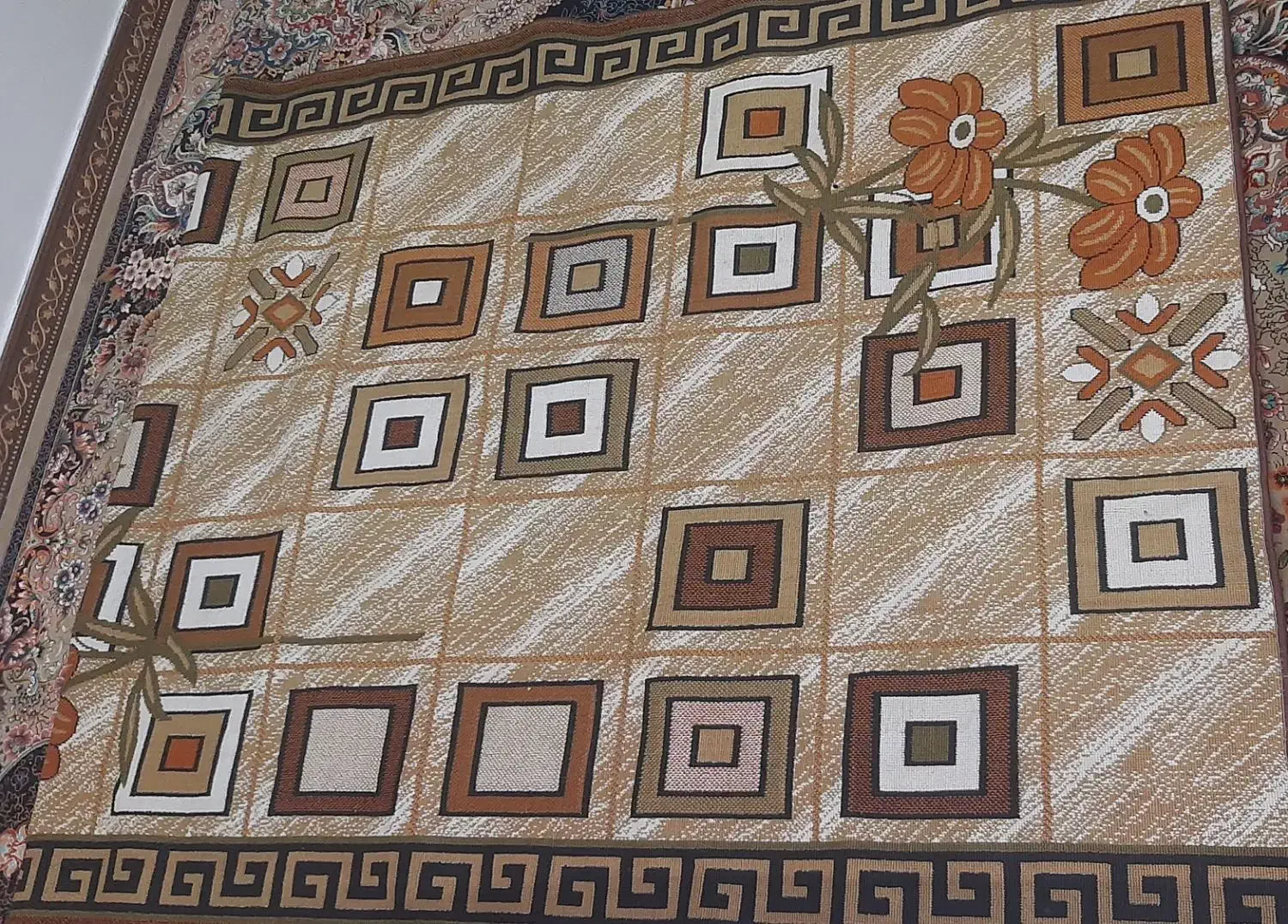 گلیم فرش|فرش|ورامین, ورامین|دیوار