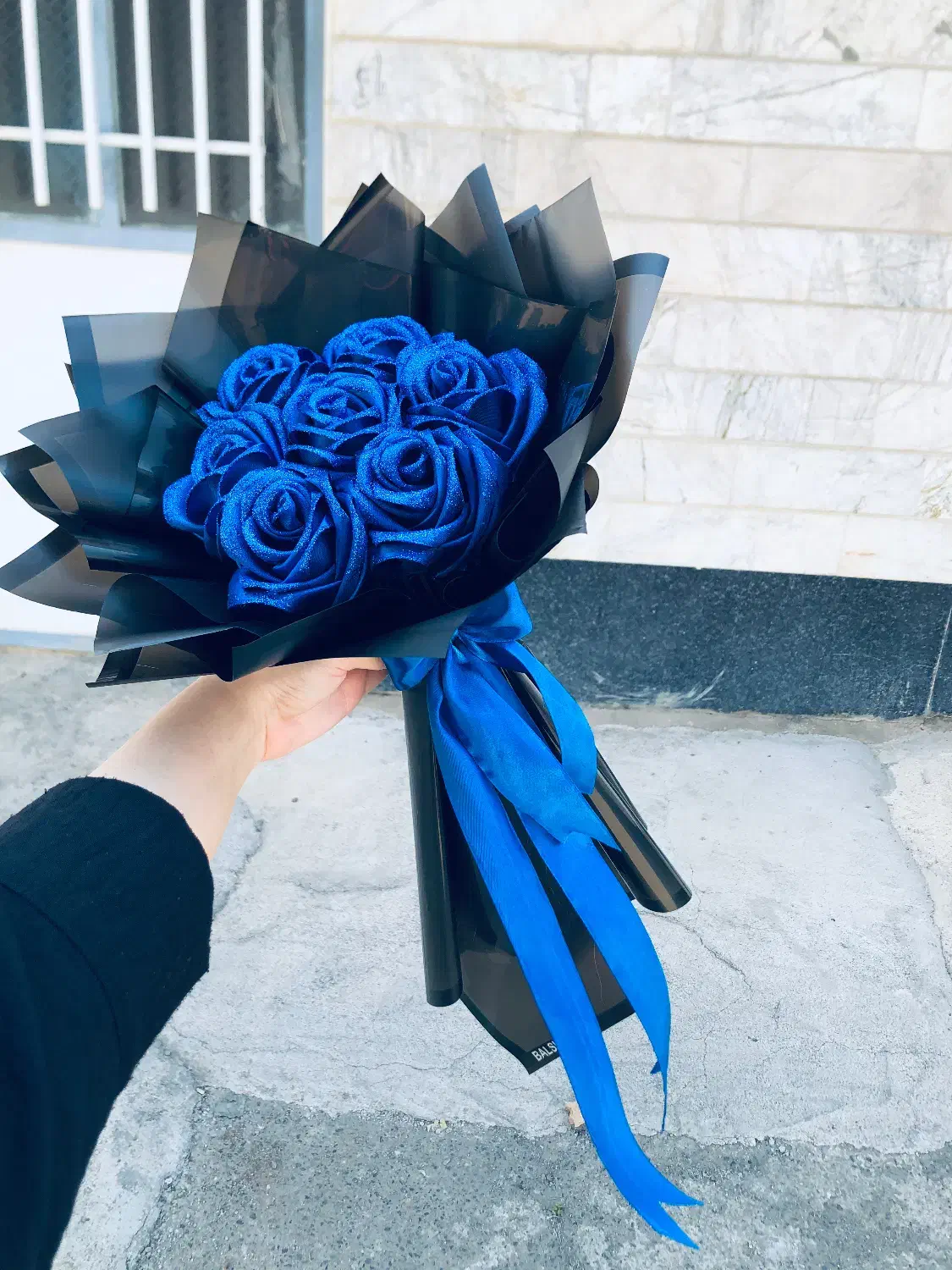 گل روبانی/بوکت پروانه/کادو زیبا و خوشکل|گل مصنوعی|رشت, یخسازی|دیوار