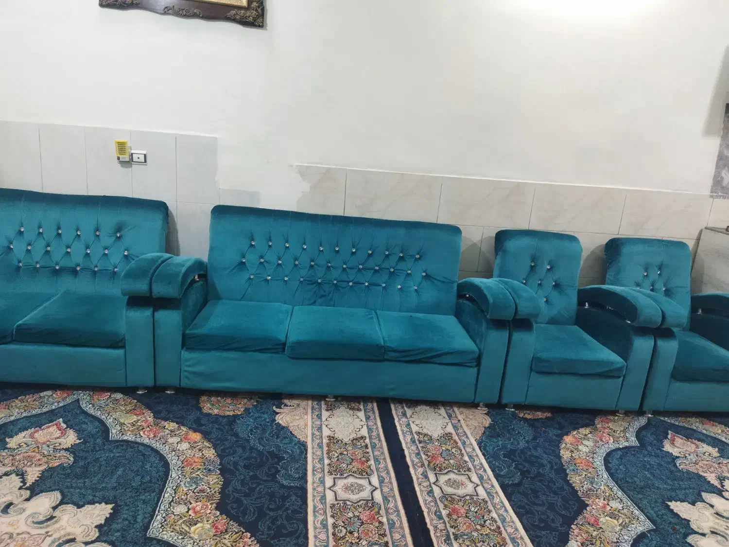 مبل ۷نفره|مبلمان خانگی و میز عسلی|زنجان, |دیوار