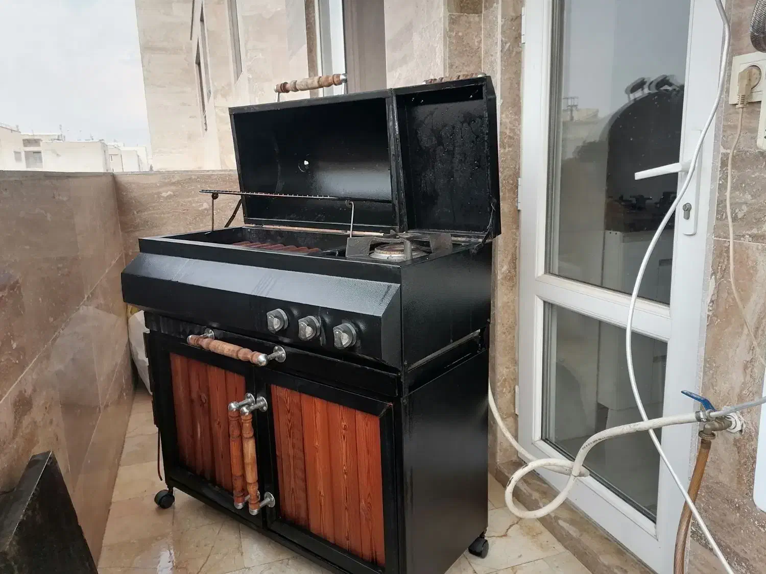 باربیکیو گازی /تراس/باغ|اجاق گاز و لوازم برقی پخت‌وپز|کرج, گوهردشت|دیوار