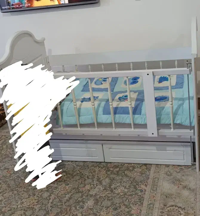 تخت خواب کودک نو|تخت و صندلی بچه|شوشتر, |دیوار