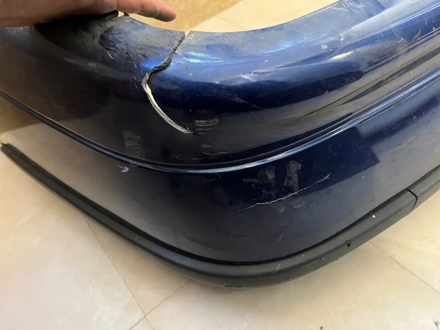 سپر عقب سمند ابی کاربنی|قطعات یدکی و لوازم جانبی|کرج, کیانمهر|دیوار