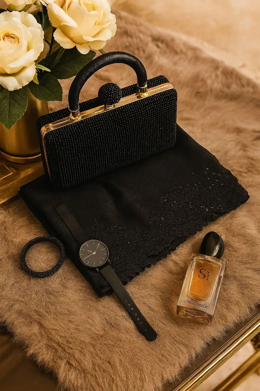 روسری جواهر دوزی شیک و فاخر|لباس|قم, سالاریه|دیوار