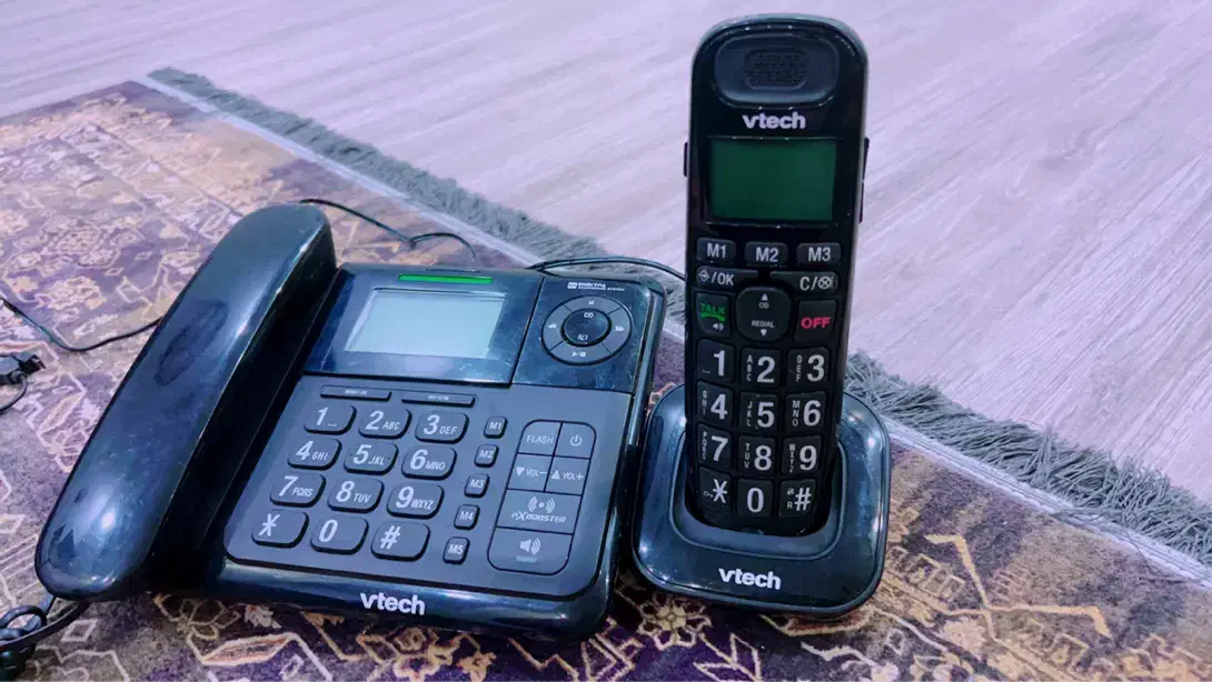 تلفن بی سیم vtech|تلفن رومیزی|تهران, دارآباد|دیوار