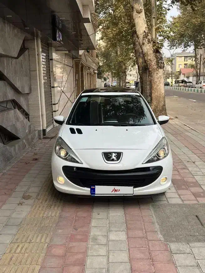 ۲۰۷ پاناروما مدل ۱۴۰۰ بی رنگ|خودرو سواری و وانت|رشت, معلم|دیوار