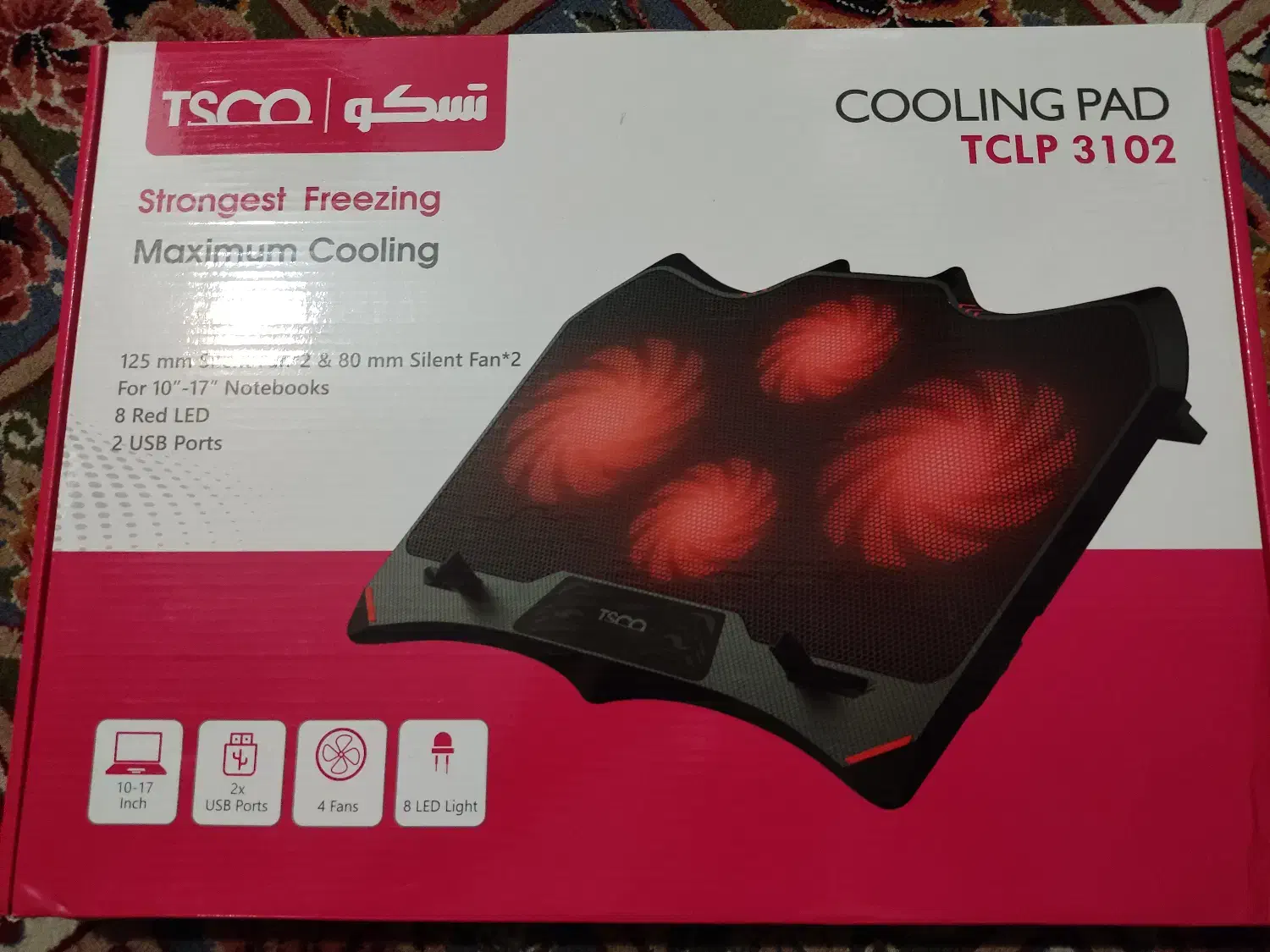 کولپد تسکو مدل بتمنی TCLP 3102 در حد نو|قطعات و لوازم جانبی رایانه|تهران, شهرآرا|دیوار