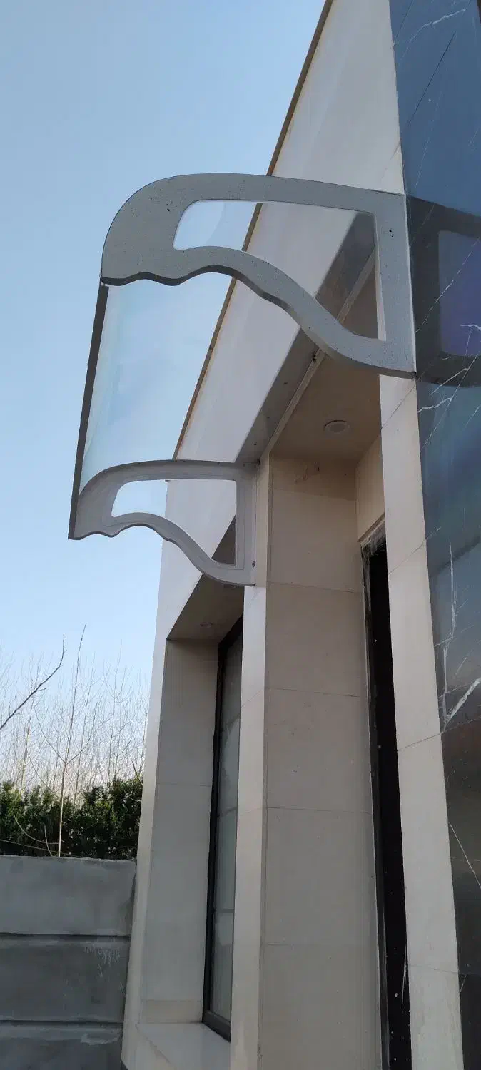 سایبان سایه بان بارانگیر پلی کربنات|خدمات پیشه و مهارت|رشت, حومه رشت|دیوار