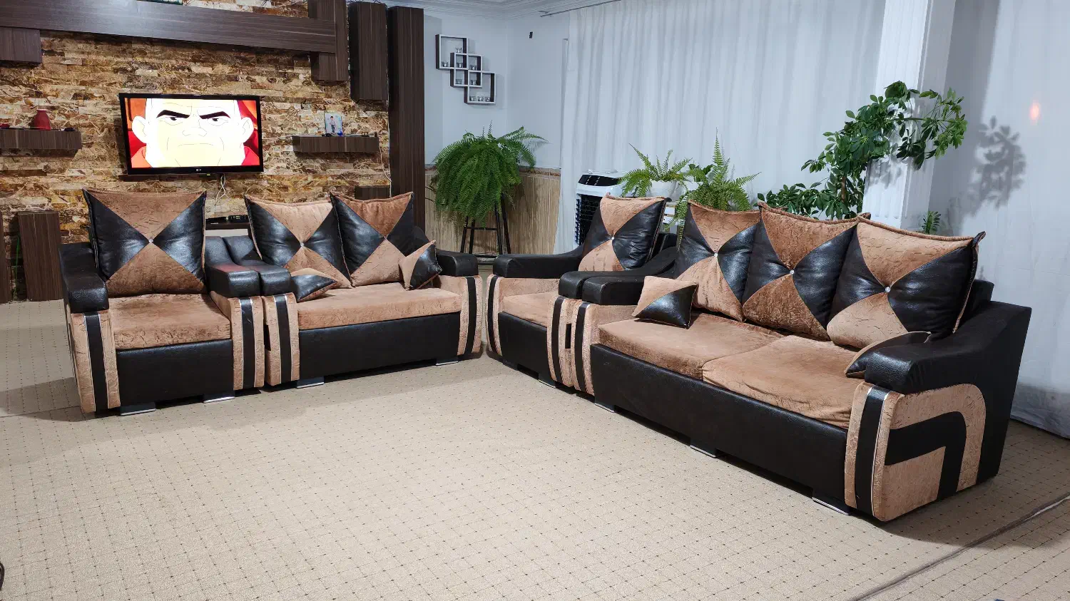 مبل 7نفره|مبلمان خانگی و میز عسلی|مریوان, |دیوار