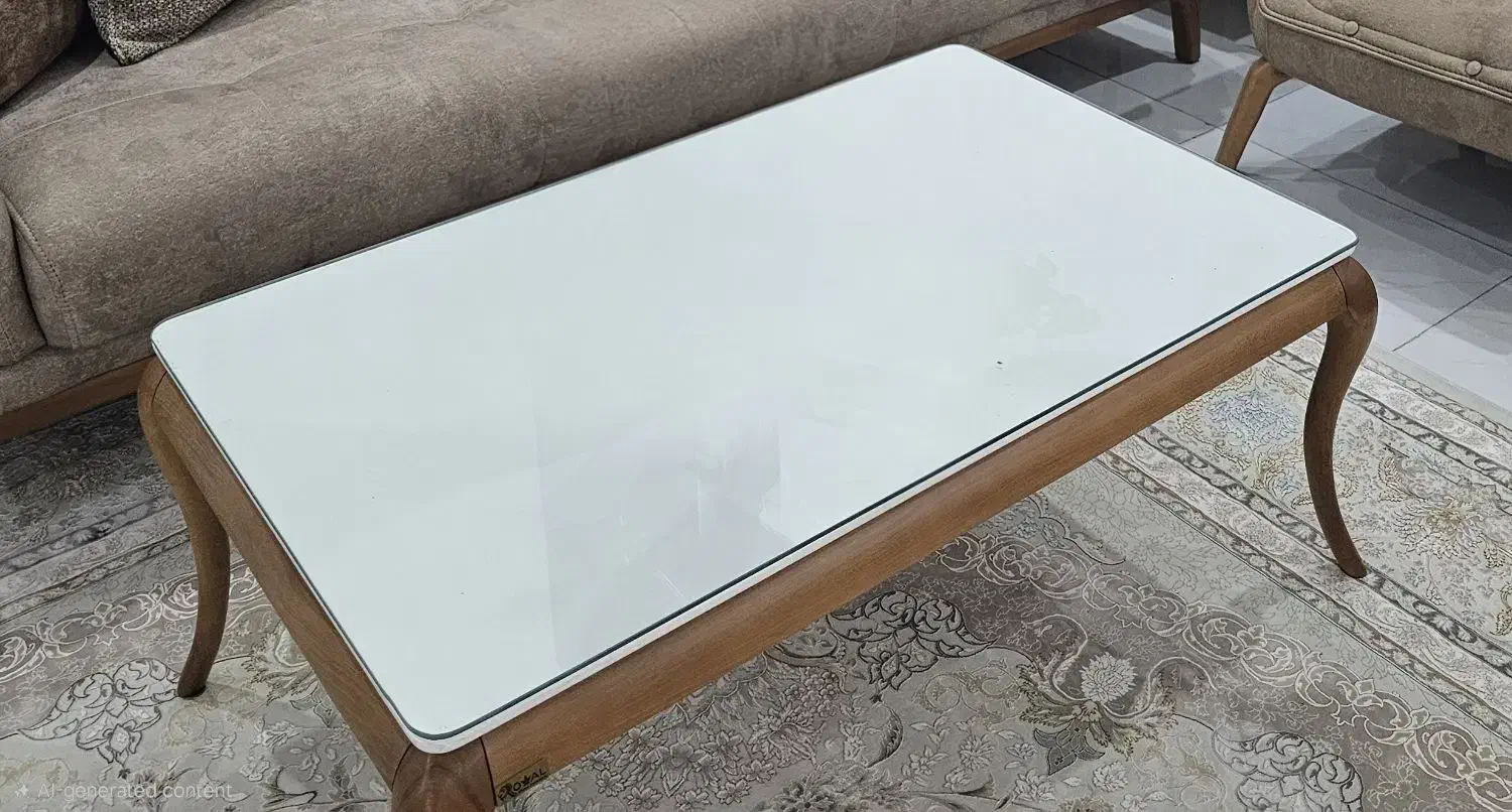 جلو مبلی و عسلی چوب راش|مبلمان خانگی و میز عسلی|اسلامشهر, زرافشان|دیوار