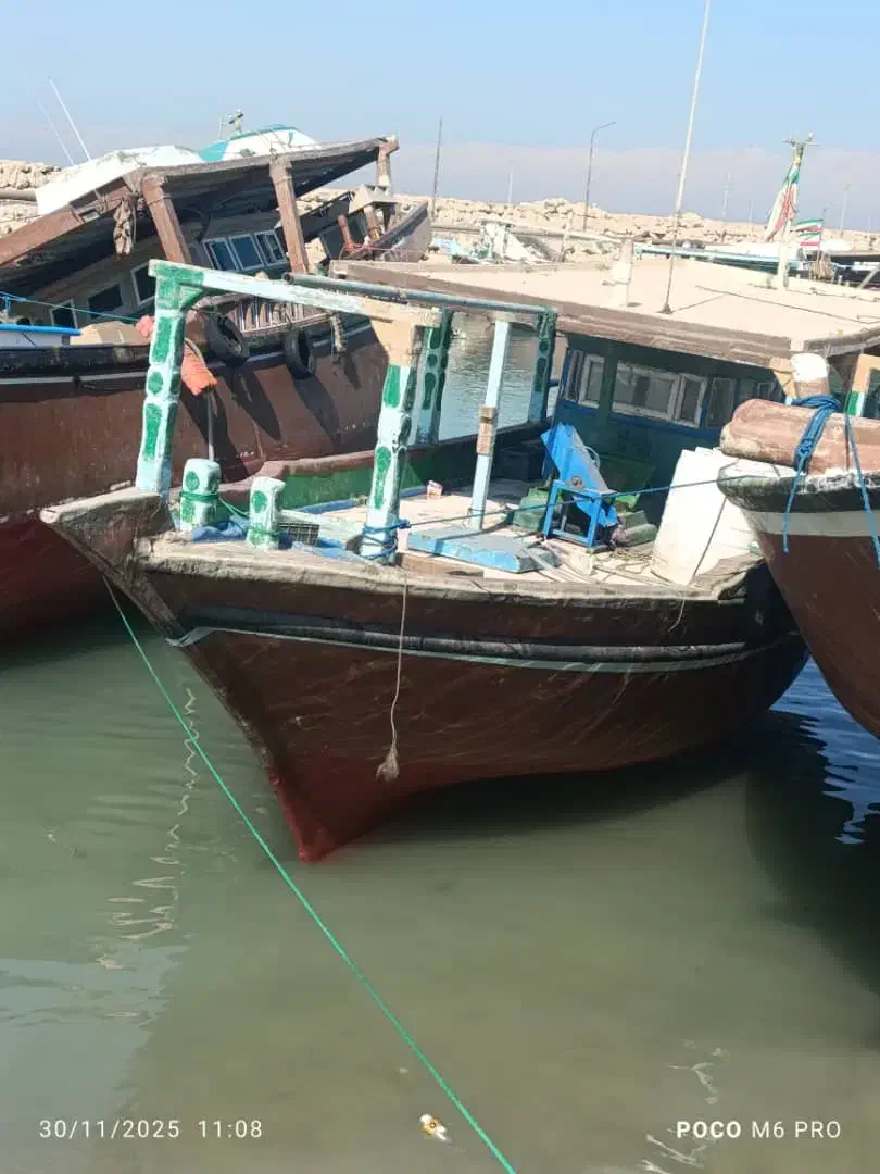 بچه لنج موتور 165یانمار با گول و مجوز105 فعال قشم|قایق و سایر وسایل نقلیه|قشم, |دیوار