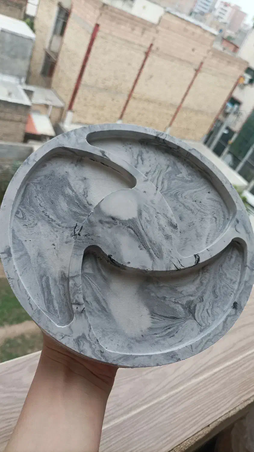 ظروف پذیرایی پودر هنری  سنگ مصنوعی|صنایع دستی و سایر لوازم تزئینی|آزادشهر, |دیوار