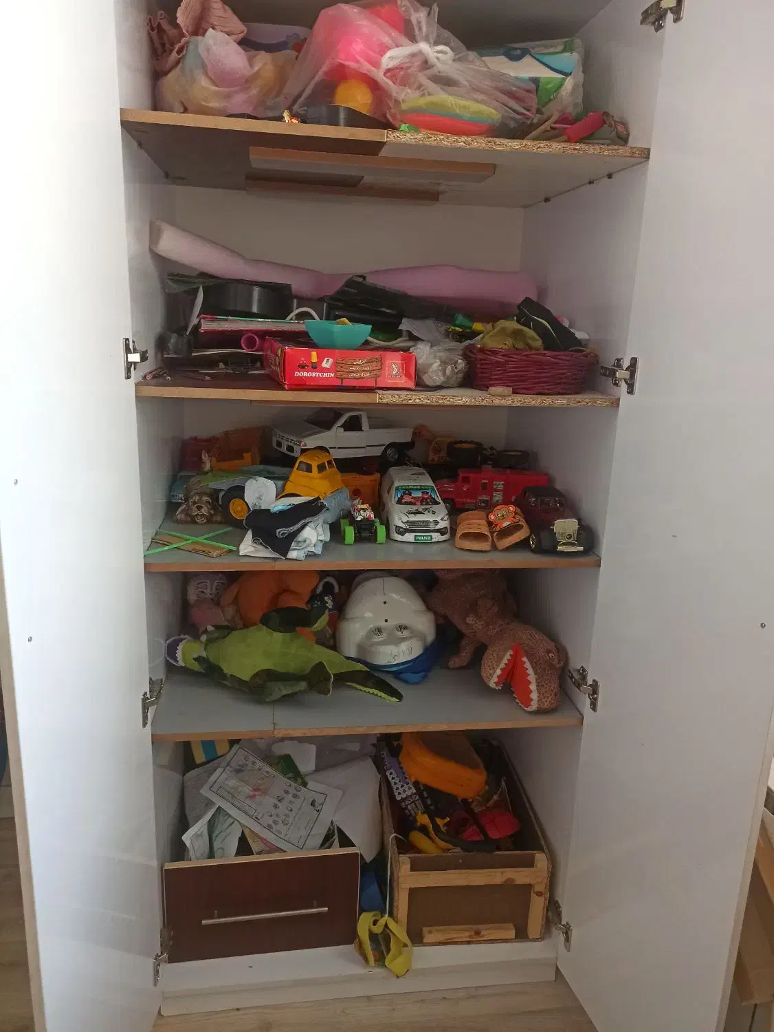 کمد یخچالی mdf|جاکفشی، کمد، دراور|رودهن, |دیوار