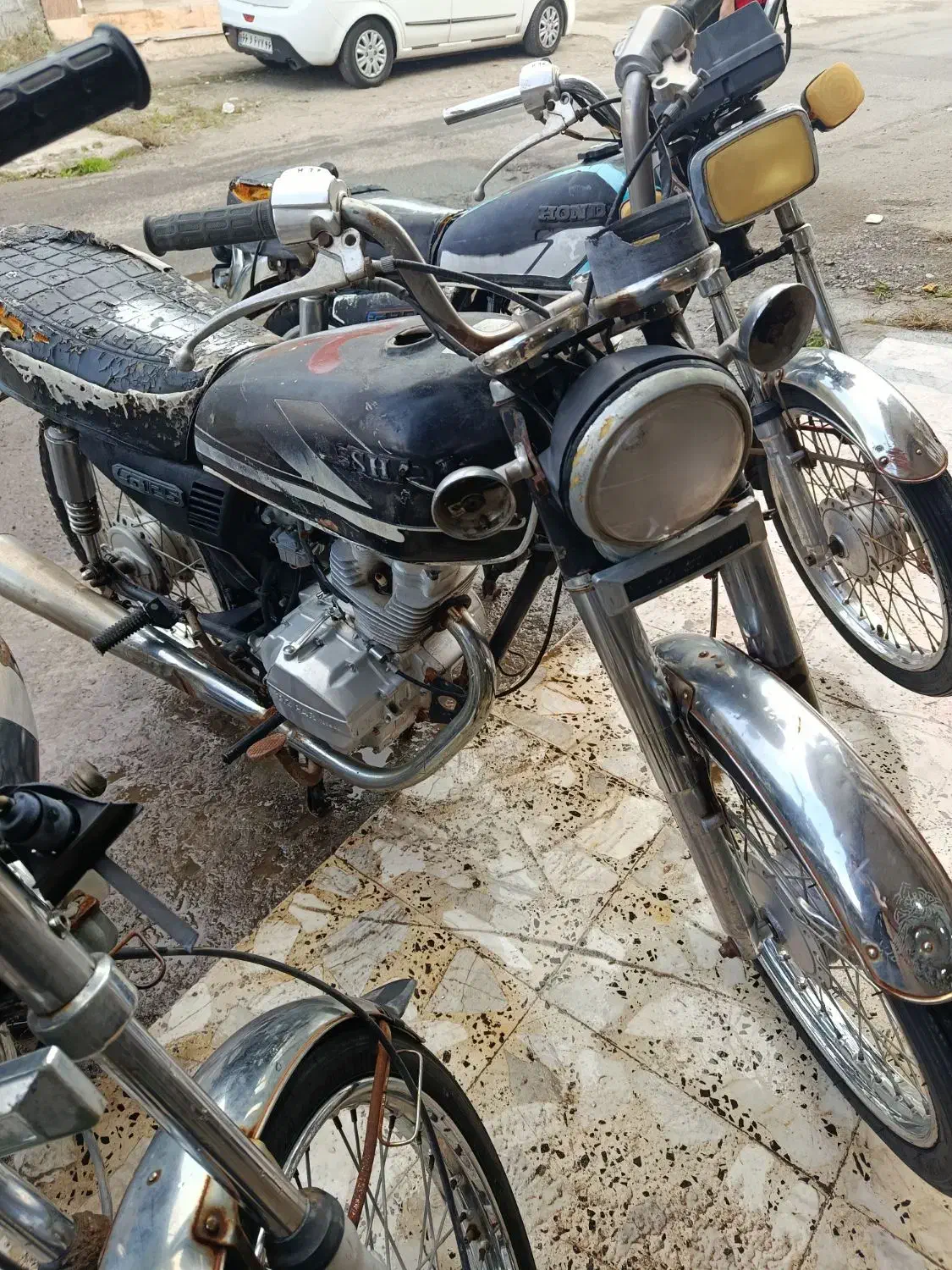 موتور مزایده اوراقی اماده بازسازی|موتورسیکلت|رشت, حومه رشت|دیوار