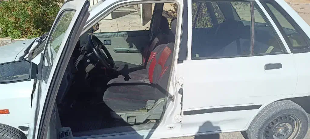 پراید 1385 بدون رنگ دوگانه|خودرو سواری و وانت|آباده, |دیوار