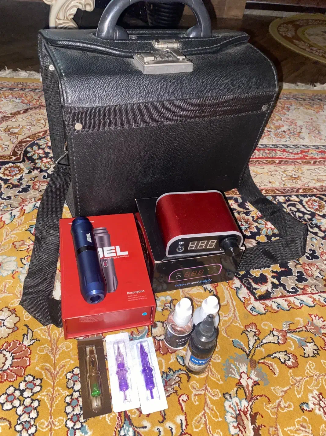 پک نو کامل لوازم تتو|آرایشی، بهداشتی، درمانی|خشکبیجار, |دیوار