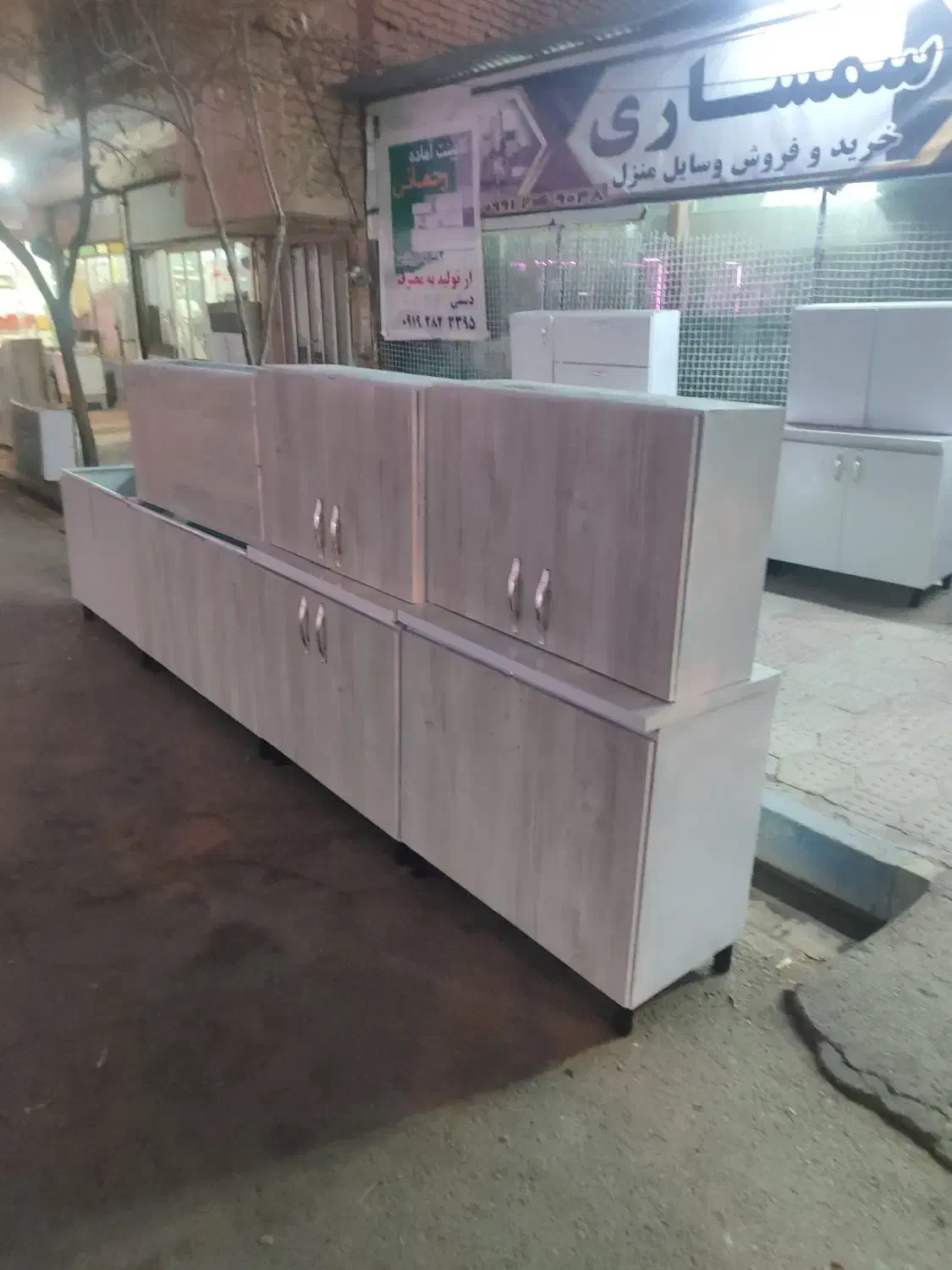 کابینت اماده فقط ۱۰۵۰۰۰۰|مصالح و تجهیزات ساختمان|تاکستان, |دیوار