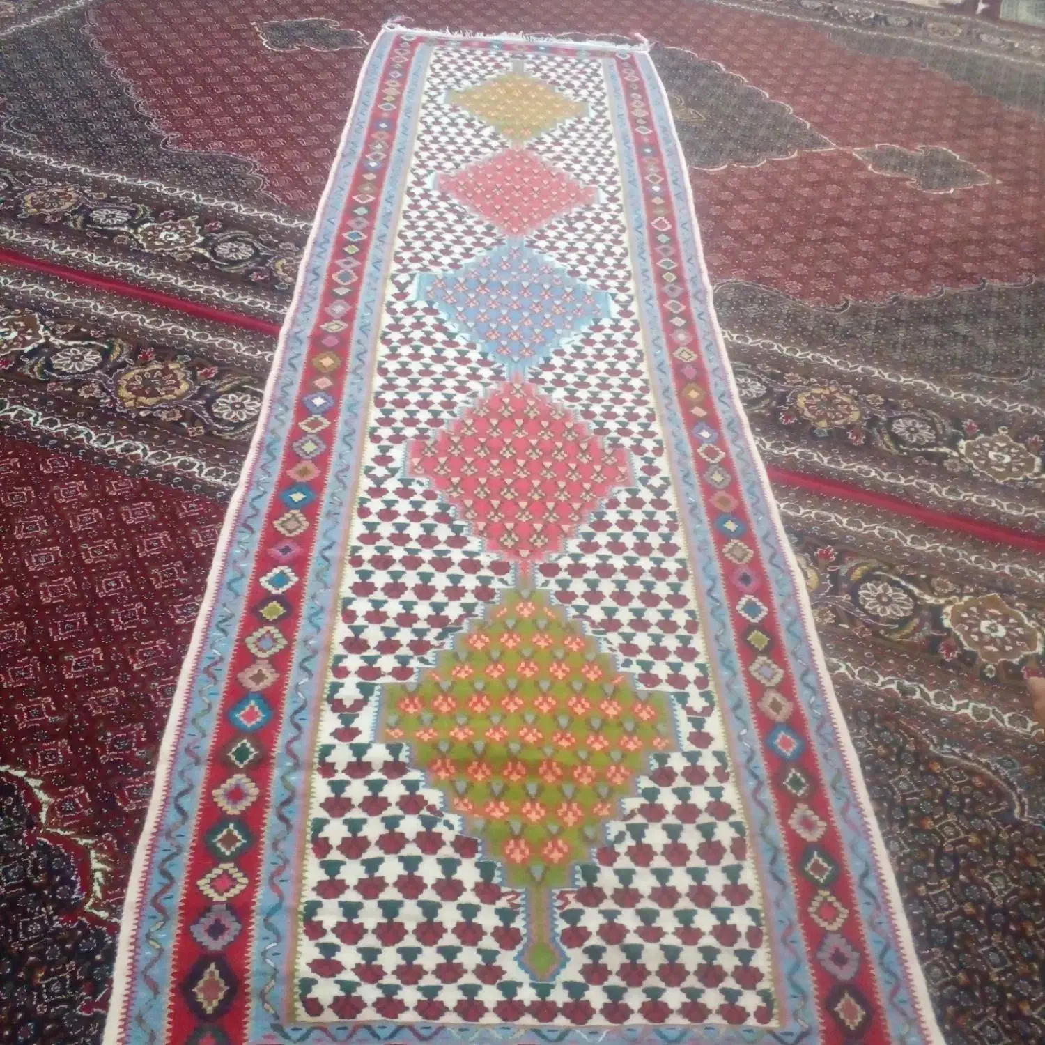 گلیم|گلیم، جاجیم، گبه|سنندج, |دیوار