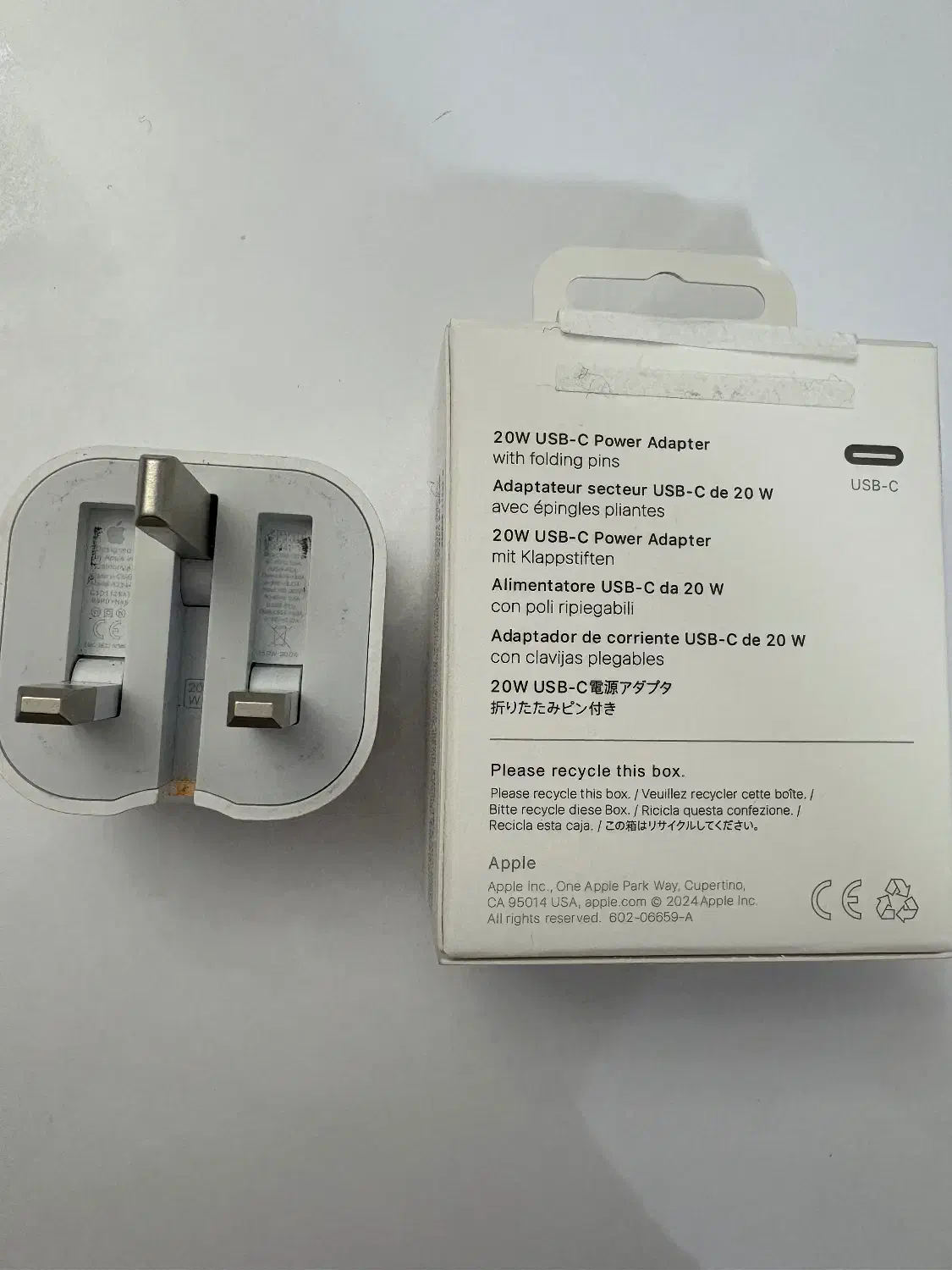 شارژر گوشی آیفون ۲۰ وات اپل مدل B/A|لوازم جانبی موبایل و تبلت|تبریز, |دیوار