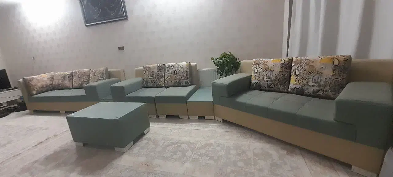 مبل ال ۷ نفره|مبلمان خانگی و میز عسلی|بیرجند, |دیوار