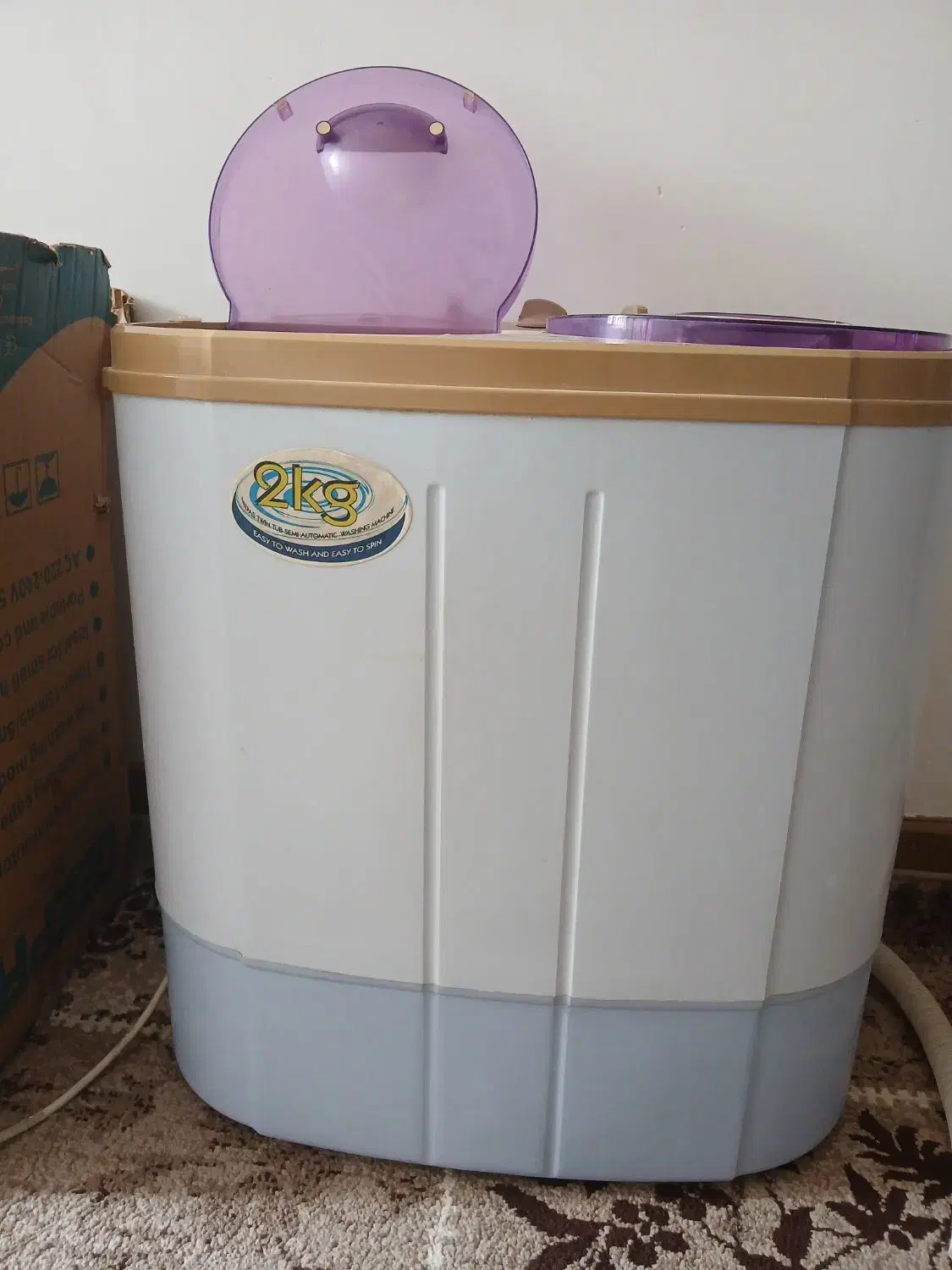 لباسشویی دوقلو ۲کیلویی|ماشین لباسشویی و خشککن لباس|زاهدان, |دیوار