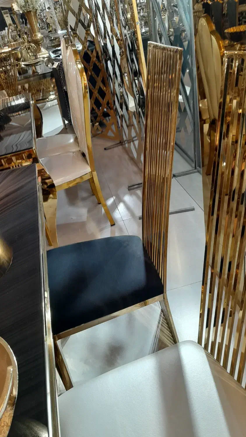 صندلی فلزی مدل ساهره/هتل تالار|عمدهفروشی|لاهیجان, گلستان|دیوار