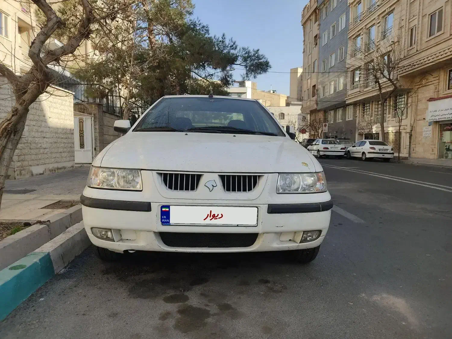 سمند 98 سفید|خودرو سواری و وانت|تهران, امامت|دیوار