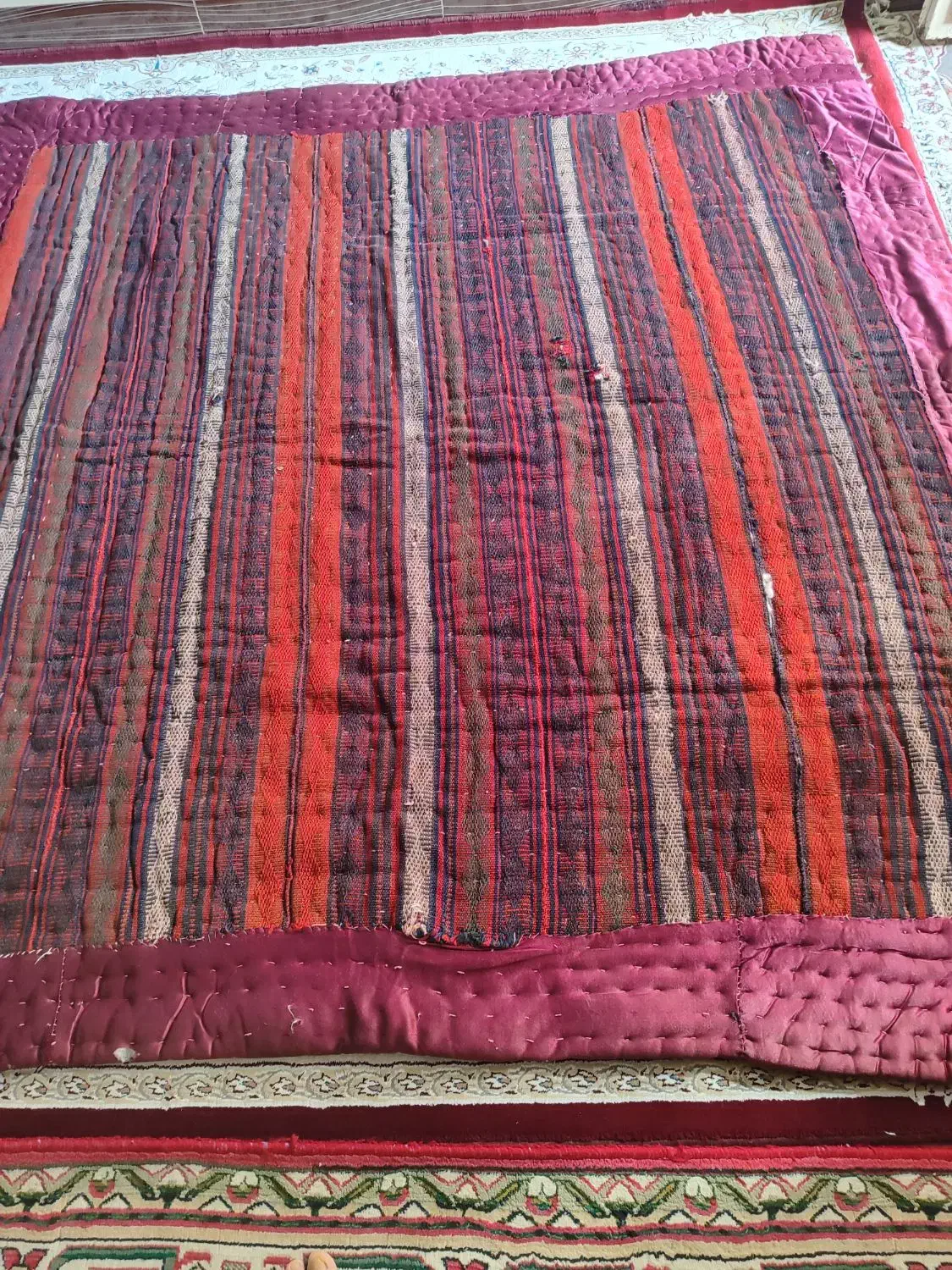 جاجیم|گلیم، جاجیم، گبه|دزفول, |دیوار