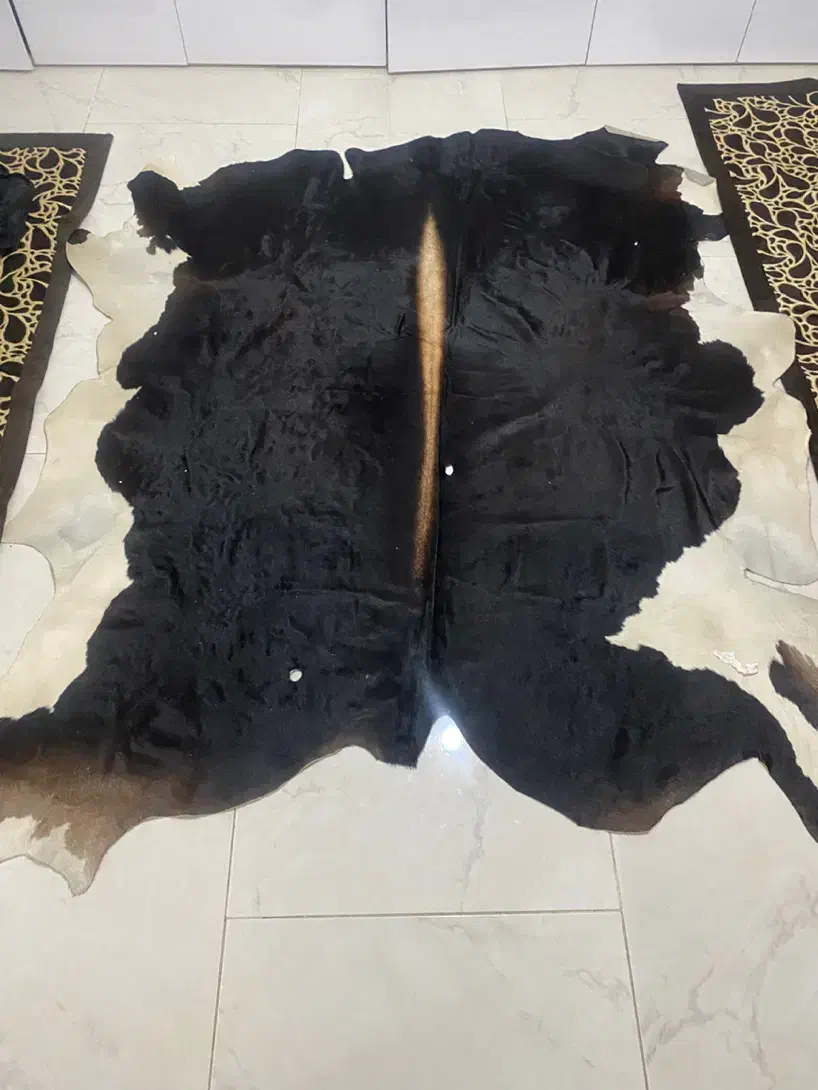 پوست گاو ترکمن نونو بدون ریزش مو فروش فوری|صنایع دستی و سایر لوازم تزئینی|کرج, گوهردشت|دیوار