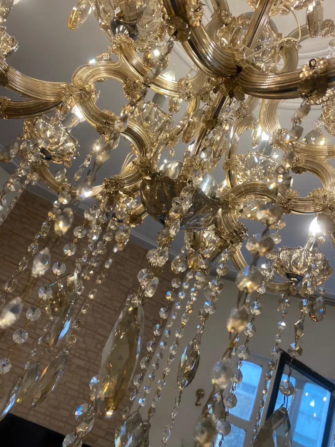 فروش فوری لوستر چک|لوستر و چراغ آویز|تهران, صادقیه|دیوار