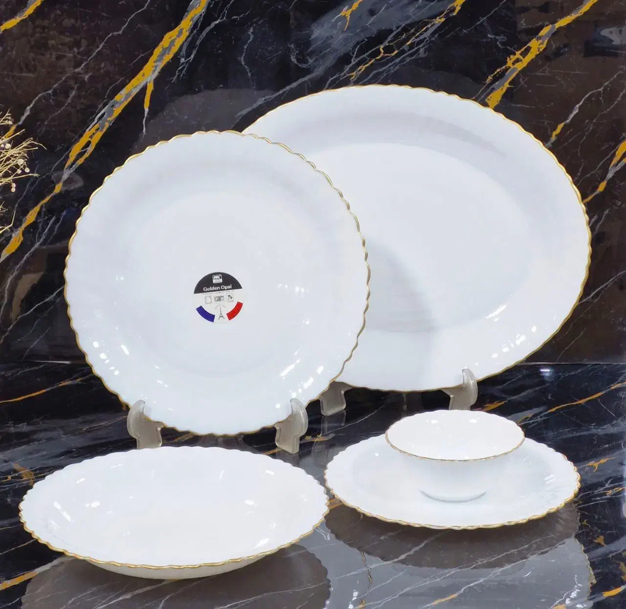 سرویس آرکوپال ۲۵ پارچه|ظروف سرو و پذیرایی|زنجان, |دیوار