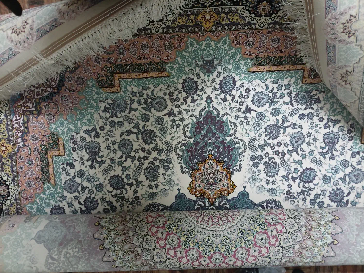 یک جفت ۹متری|فرش|سراب, |دیوار