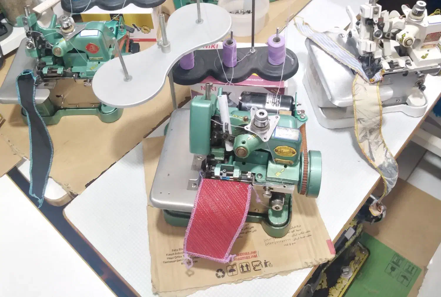 چرخ خیاطی سردوز۳نخ(فروشگاه وتعمیرگاه چرخ کسری)|چرخ خیاطی و ریسندگی|آمل, |دیوار