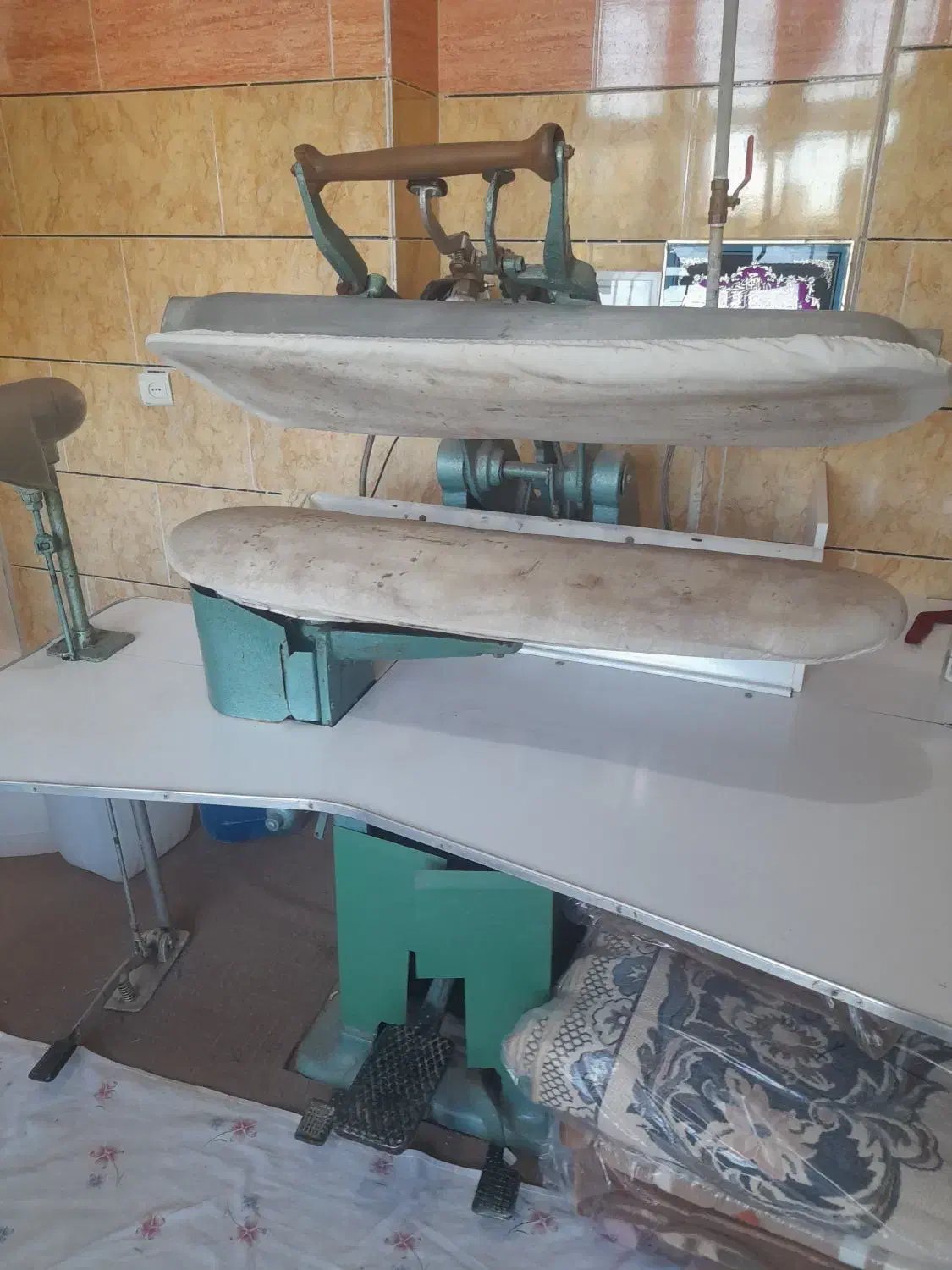 ماشین لباسشویی و اتو پرس و دیک بخار مغازه|ماشین‌آلات صنعتی|اسلامیه, |دیوار