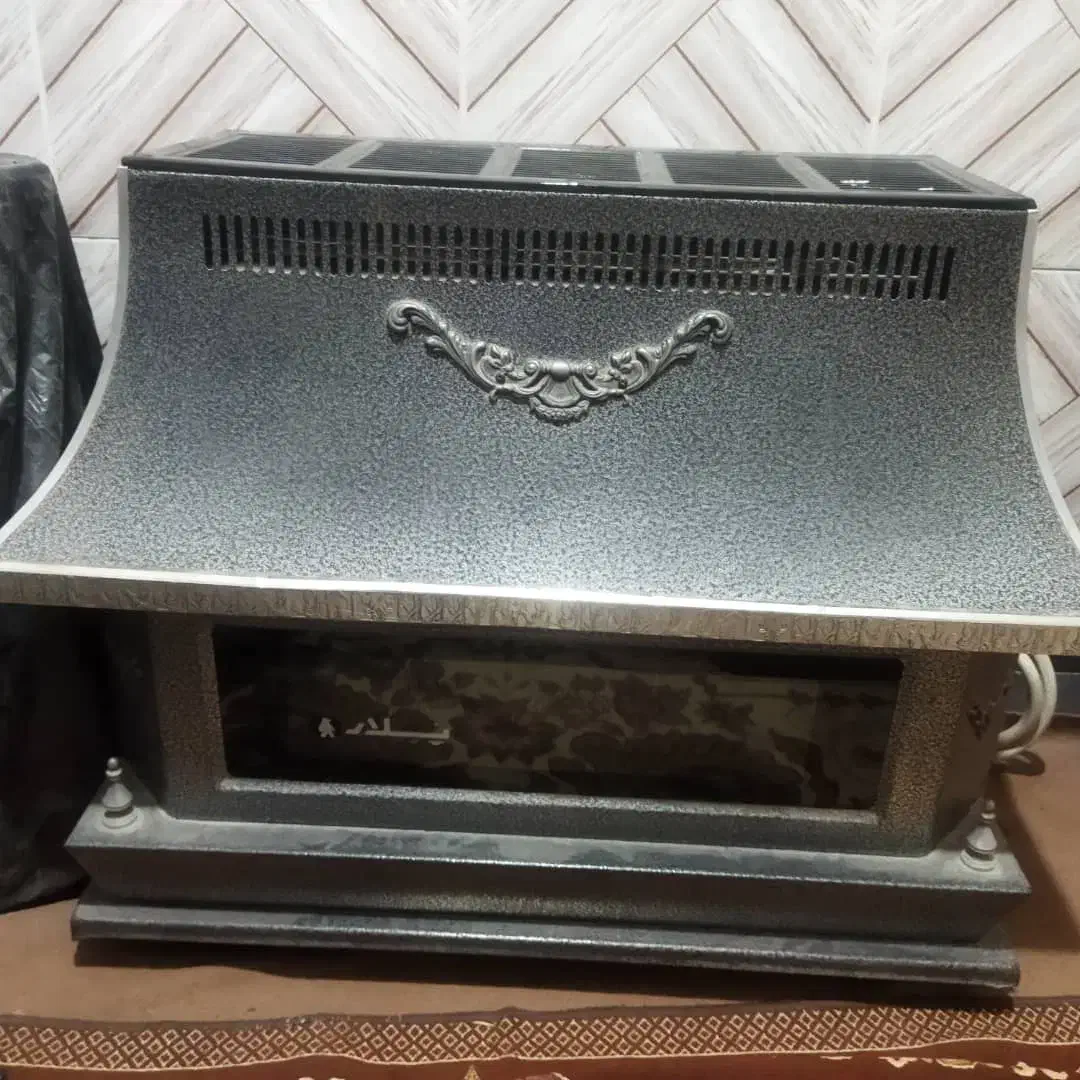 بخاری هیزمی با دود کش|بخاری، هیتر، شومینه|رامهرمز, |دیوار