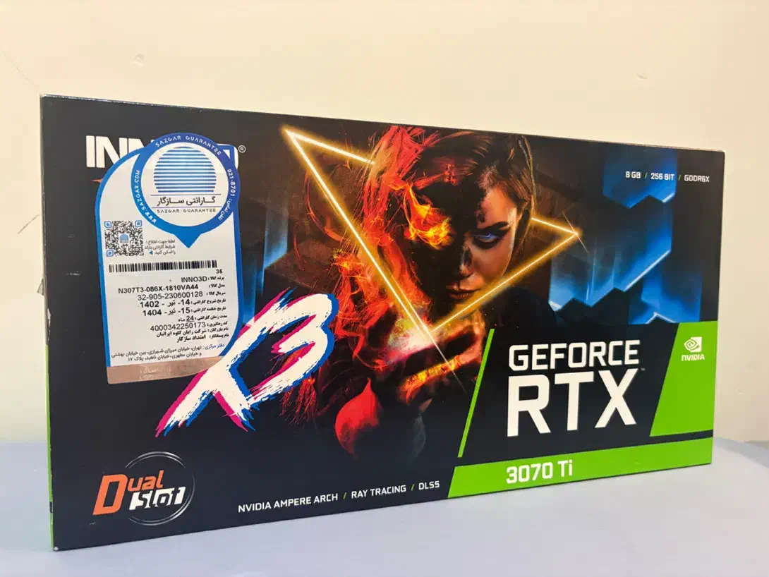 گرافیک RTX 3070 Ti|قطعات و لوازم جانبی رایانه|مشهد, رضاشهر|دیوار