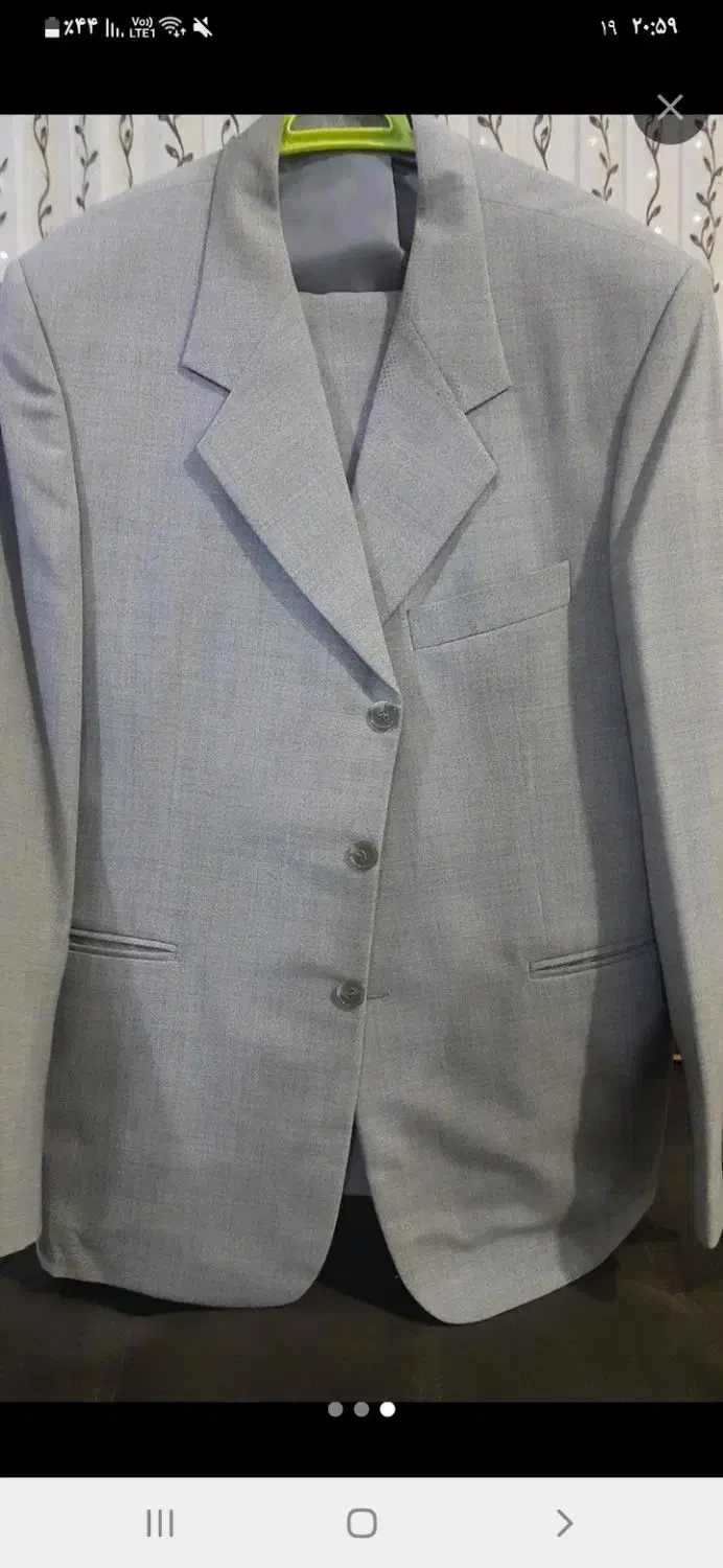 کت و شلوار وجلیقه مردانه سایز 52|لباس|قشم, |دیوار
