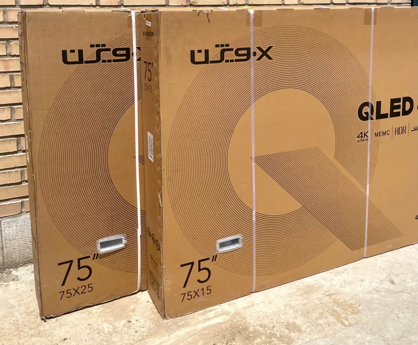 تلویزیون کیو ال ایدی ۷۵ ایکس ویژن QLED سری X15/25|تلویزیون و پروژکتور|تهران, امانیه|دیوار