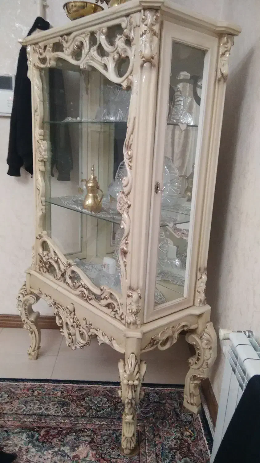 بوفه چوبی|بوفه، ویترین، کنسول|همدان, |دیوار