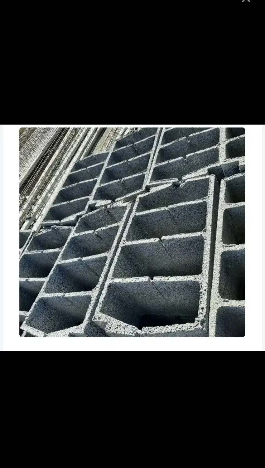 *بلوک دیواری سقفی ته بسته ته باز*|مصالح و تجهیزات ساختمان|سمیرم, |دیوار