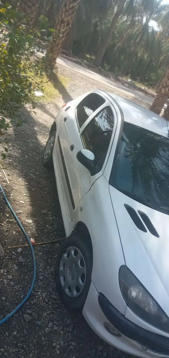 ۲۰۶مدل۸۵سفید عروسک فروش فوری|خودرو سواری و وانت|جیرفت, |دیوار