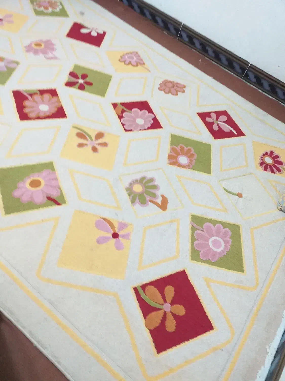 گلیم تمیز وسالم|گلیم، جاجیم، گبه|خرم‌آباد, |دیوار