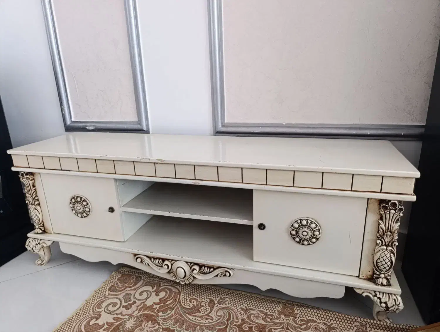 میز|بوفه، ویترین، کنسول|نیشابور, خط کاشمر|دیوار